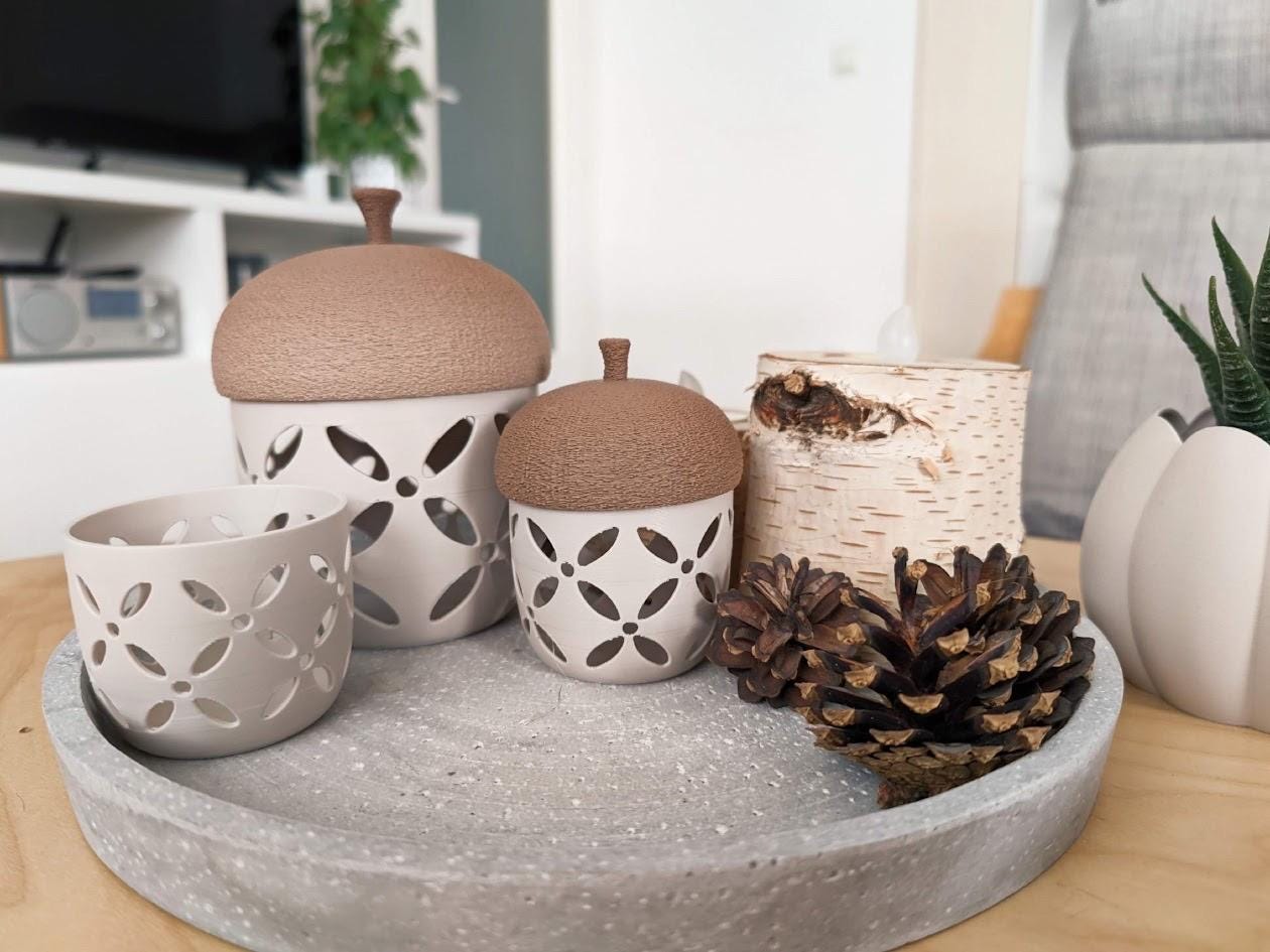 Acorn Multipurpose Container - Cosy Autumn