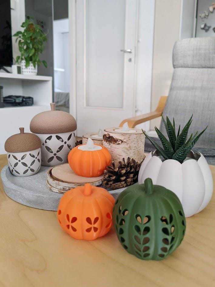 Pumpkin Shaped Plant Pots