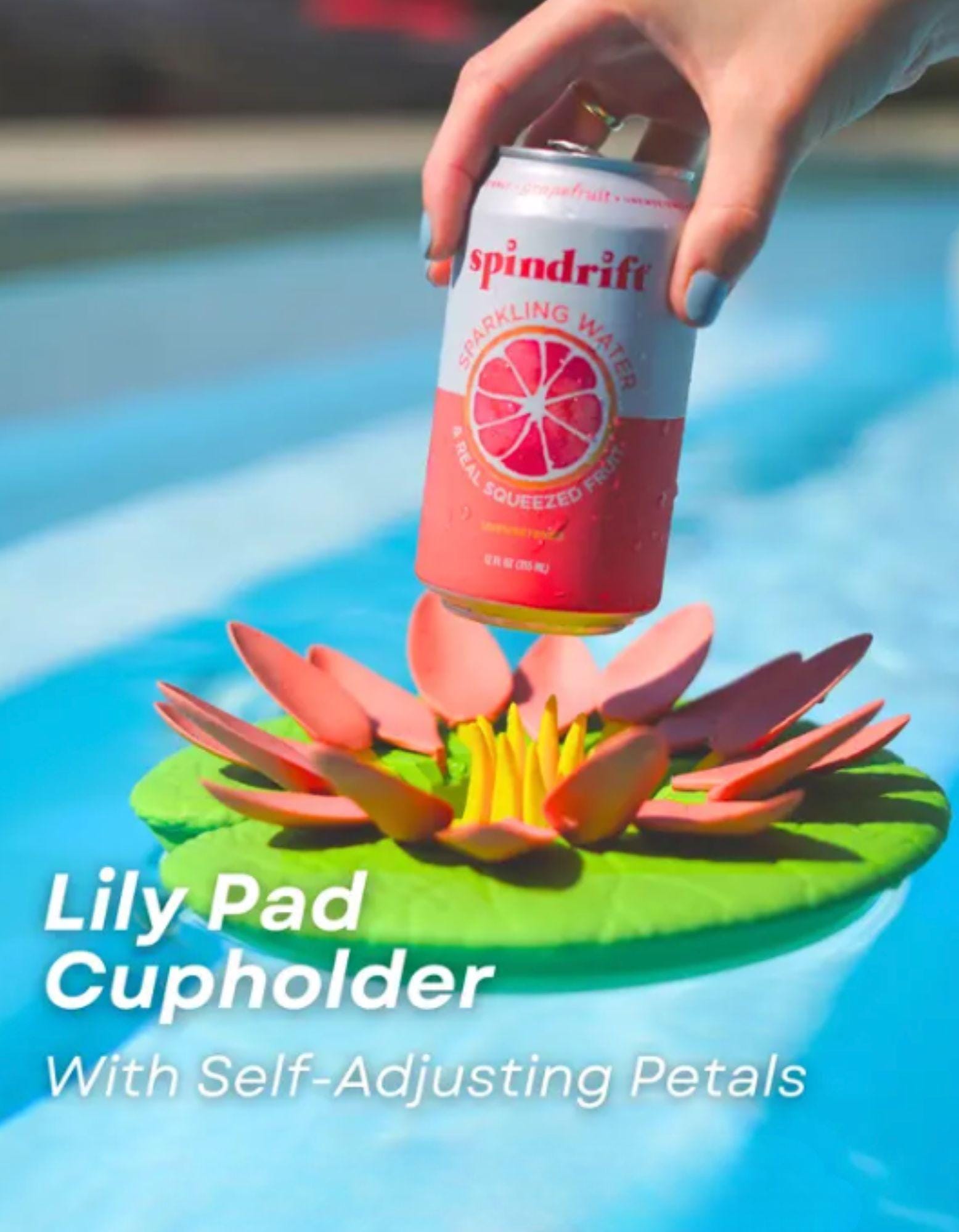 Lilly Pad Pool Cup Holder