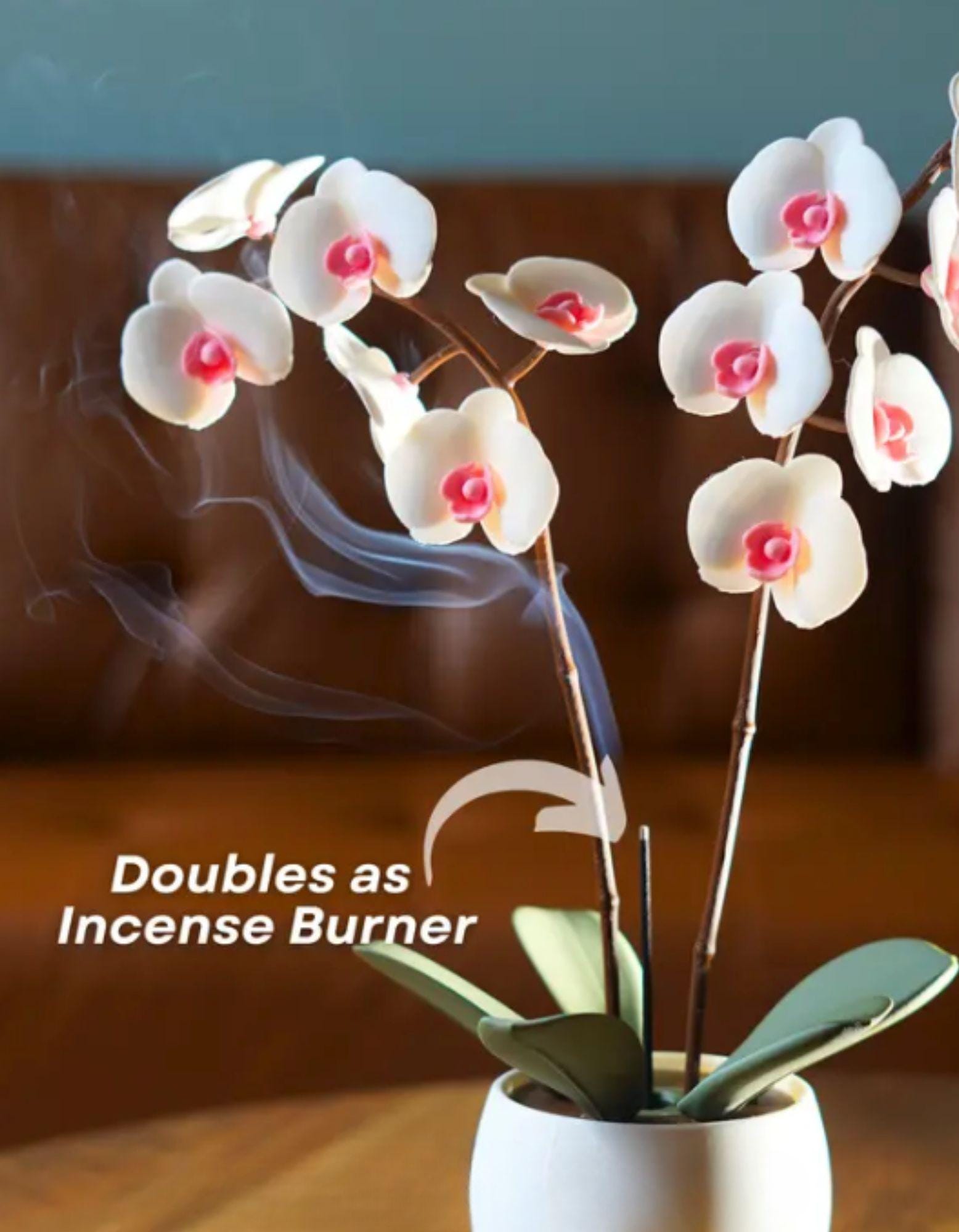 Aromatic Orchid Incense Holder