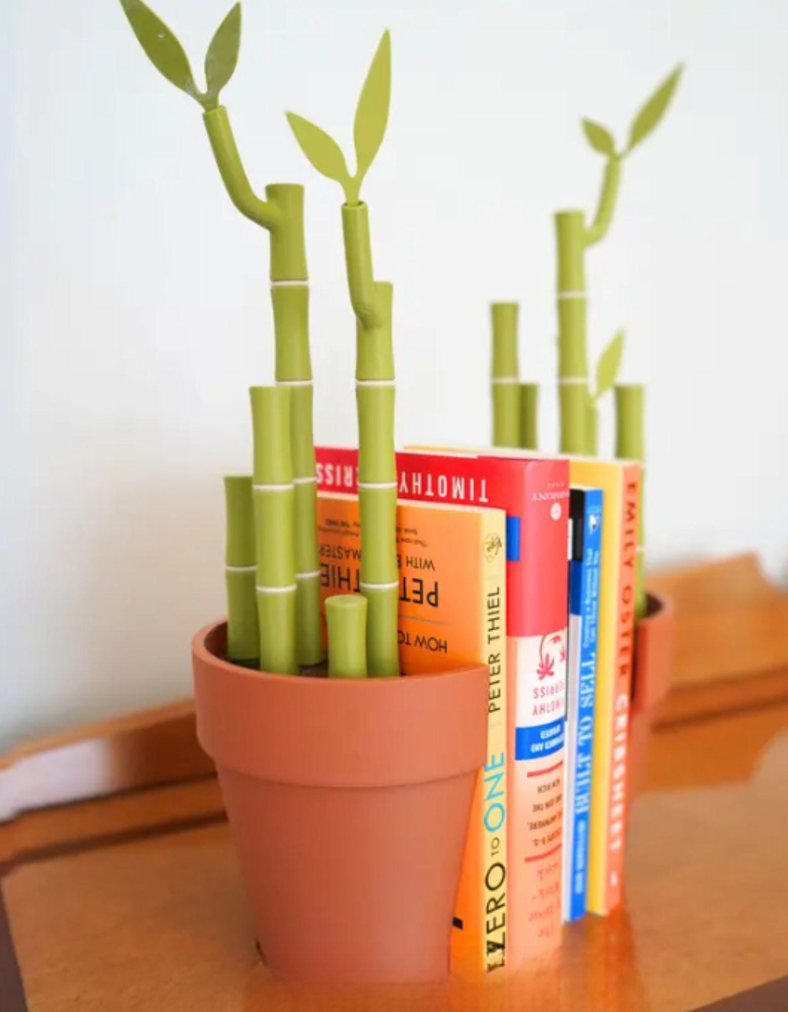 Bamboo Book Ends
