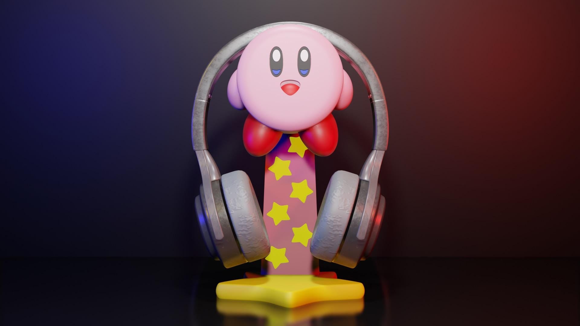 Kirby Headphone Holder